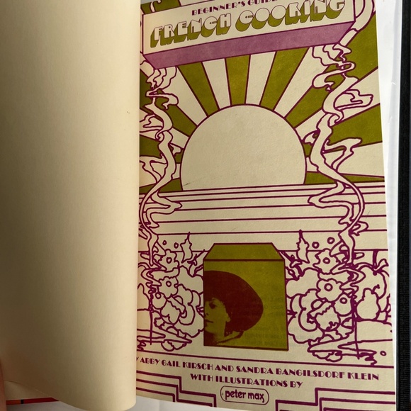 Teen Cuisine A Beginner's Guide to French Cooking Illustration By Peter Max HC - Picture 3 of 14